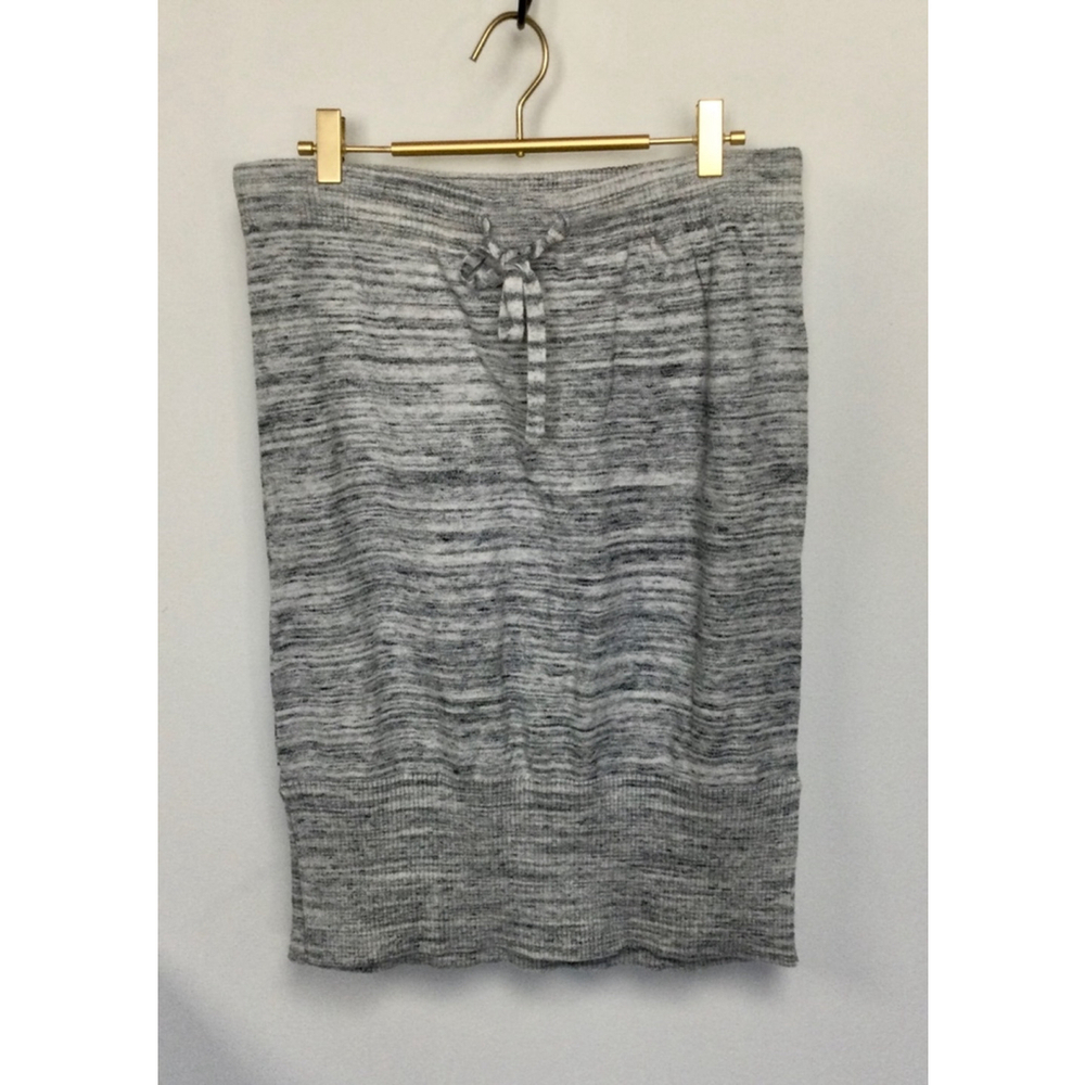 Women's Lindex Gray Cotton‎ Blend Skirt Size M
